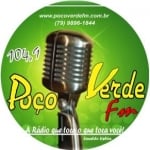 Logo da emissora Rádio Poço Verde 104.9 FM