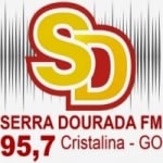 Logo da emissora Rádio Serra Dourada 95.7 FM