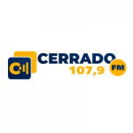 Logo da emissora Rádio Cerrado 107.9 FM