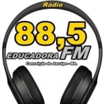 Logo da emissora Rádio Educadora Conceição do Jacuipe 88.5 FM