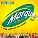 Logo da emissora Marques Liberal FM