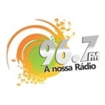 Logo da emissora Rádio Caibi 96.7 FM