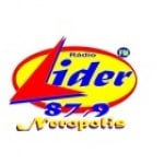 Logo da emissora Rádio Líder FM 87.9