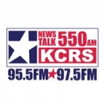 Logo da emissora KCRS 550 AM