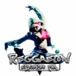 Logo da emissora Radio Reggaeton Stereo FM