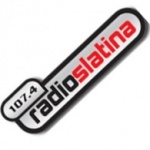 Logo da emissora Rádio Slatina 107.4 FM