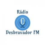 Logo da emissora Rádio Desbravador FM