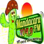 Logo da emissora Rádio Mandacaru 104.9 FM