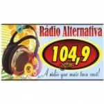 Logo da emissora Rádio Alternativa 104.9 FM