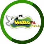 Logo da emissora Radio Hello 101.3 FM