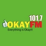 Logo da emissora Radio Okay 101.3 FM