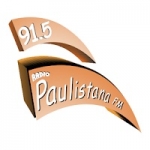 Logo da emissora Rádio Paulistana 91.5 FM