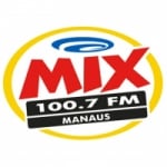 Logo da emissora Rádio Mix 100.7 FM