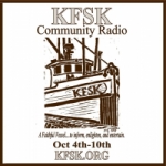 Logo da emissora KFSK 100.9 FM