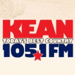 Logo da emissora KEAN 105.1 FM