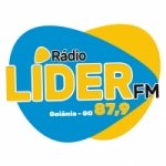 Logo da emissora Rádio Líder FM Goiania 87.9