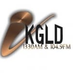 Logo da emissora KGLD 1330 AM