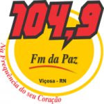 Logo da emissora Rádio FM Da Paz 104.9 FM