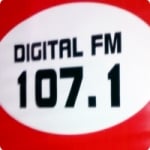 Logo da emissora Rádio Digital 107.1 FM