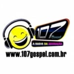 Logo da emissora Rádio 107 Gospel FM