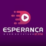 Logo da emissora RÃ¡dio EsperanÃ§a 87.9 FM