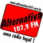 Logo da emissora Rádio Alternativa 107.9 FM