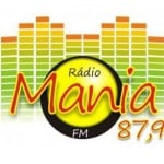 Logo da emissora Rádio Mania 87.9 FM