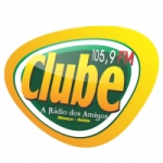 Logo da emissora Rádio Clube 105.9 FM