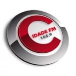 Logo da emissora Rádio Cidade 105.9 FM