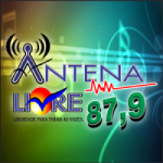 Logo da emissora Rádio Antena Livre 87.9 FM