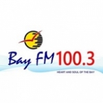 Logo da emissora Radio Bay 100.3 FM