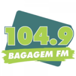 Logo da emissora Rádio Bagagem 104.9 FM