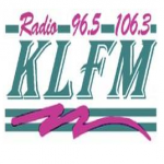 Logo da emissora Radio KLFM 96.5 FM