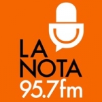 Logo da emissora Radio La Nota 95.7 FM