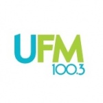 Logo da emissora UFM 100.3 FM
