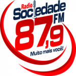 Logo da emissora Rádio Sociedade 87.9 FM