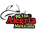 Logo da emissora Radio Alegria Mexicana 90.1 FM