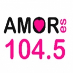 Logo da emissora Radio Amor 104.5 FM