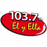 Logo da emissora Radio El y Ella 103.7 FM