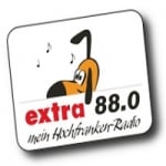 Logo da emissora Extra 88.0 FM