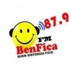 Logo da emissora Rádio Benfica 87.9 FM