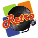 Logo da emissora Radio Retro Rock N Pop