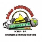 Logo da emissora Rádio Independente 104.9 FM