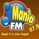 Logo da emissora Rádio Mania 87.9 FM