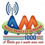 Logo da emissora Rádio Princesa Serrana 1000 AM