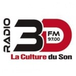 Logo da emissora Radio 3D 97 FM