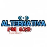 Logo da emissora RÃ¡dio Alternativa 87.9 FM