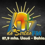 Logo da emissora Rádio Comunitária Luz do Sertão 87.9 FM