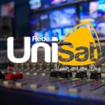 Logo da emissora Rede Uni Sat