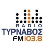 Logo da emissora Radio Tyrnavos 103.8 FM